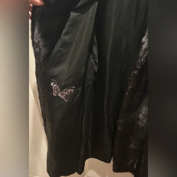 ADOLFO Mink Fur Coat Womens size 12 NEW - Picture 8 of 16